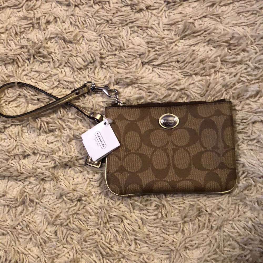 Coach wristlet